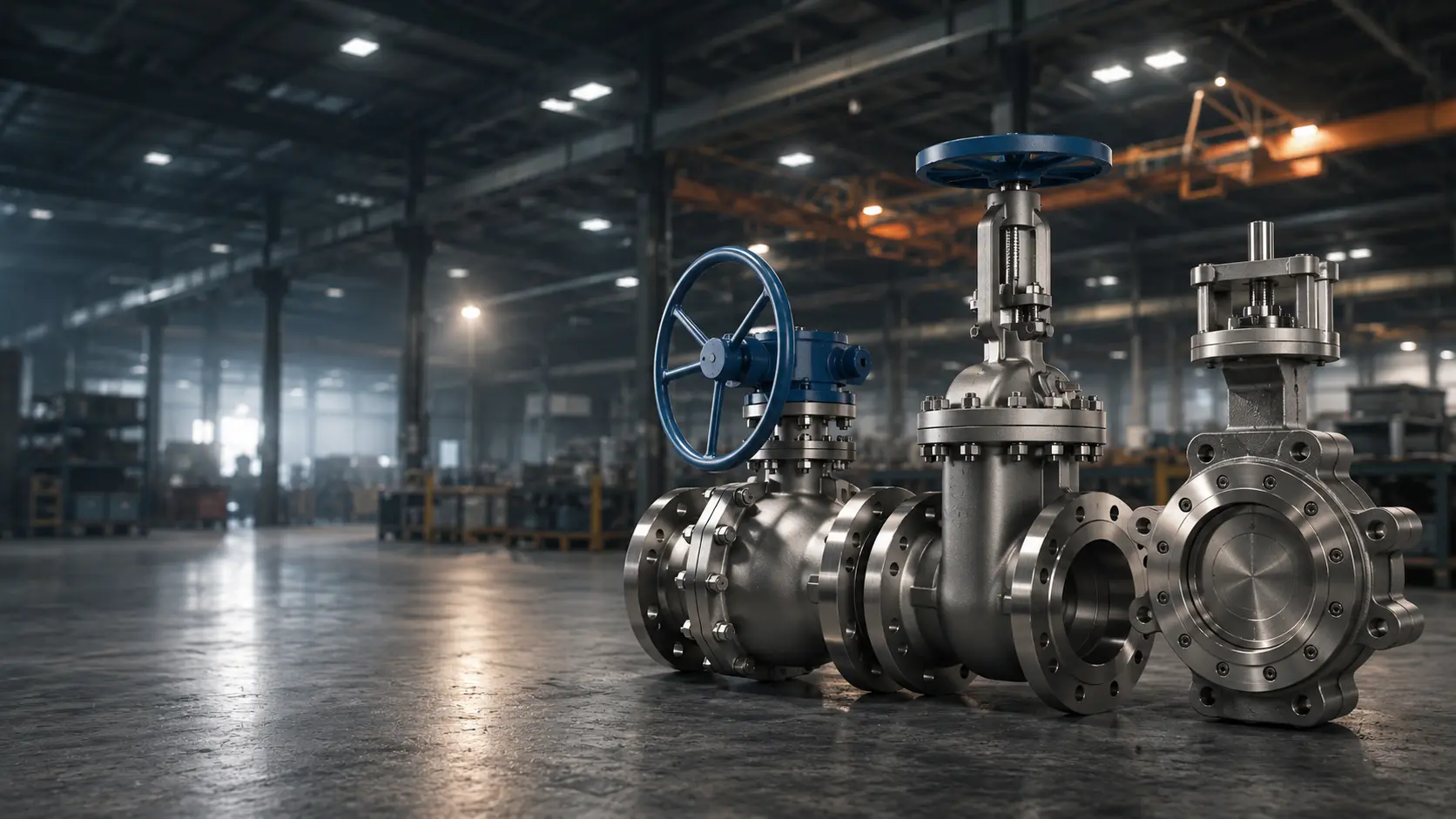 Industrial valve configuration for pulp and paper service