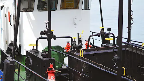 Globe valve for marine engine room and steam lines