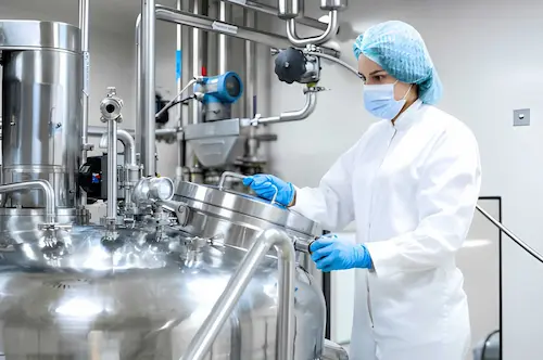 ZPVE ball valve for pharmaceutical and biotech production