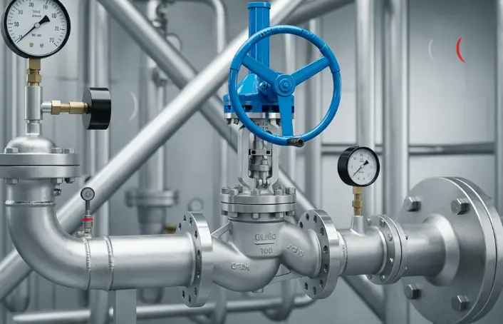 Gear operated ball valve