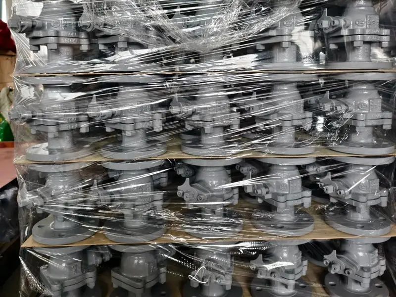 Valve inspection coating and export packing