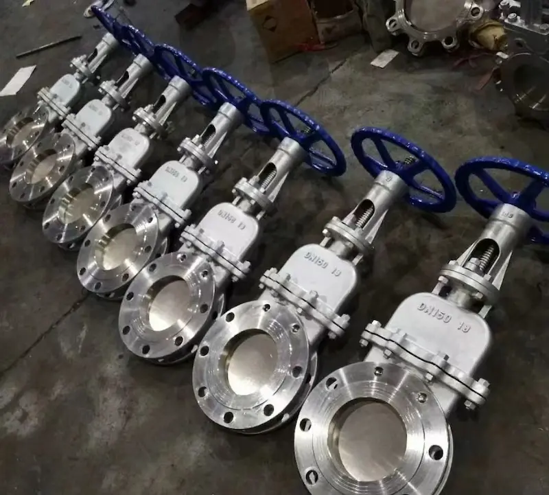 ZPVE engineering team reviewing a valve project specification