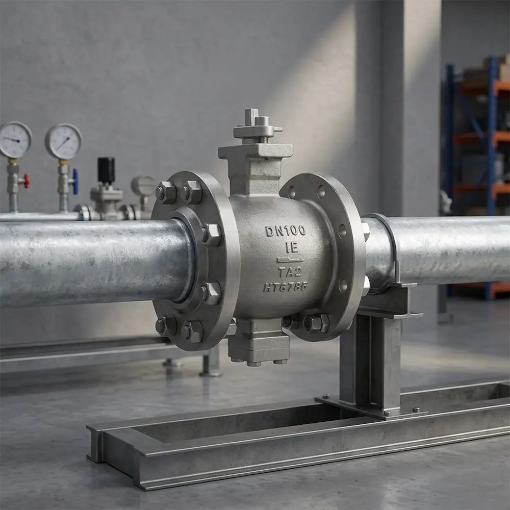 Industrial ball valve for oil, gas and chemical process pipelines