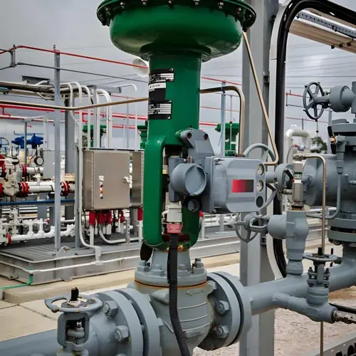 Geothermal wellhead and separator piping with industrial valves