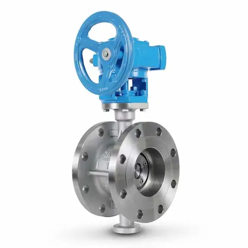 Power plant water treatment piping with valves and instrumentation