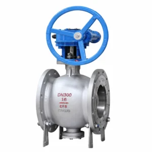 Worm Gear Operated Trunnion Mounted Ball Valve